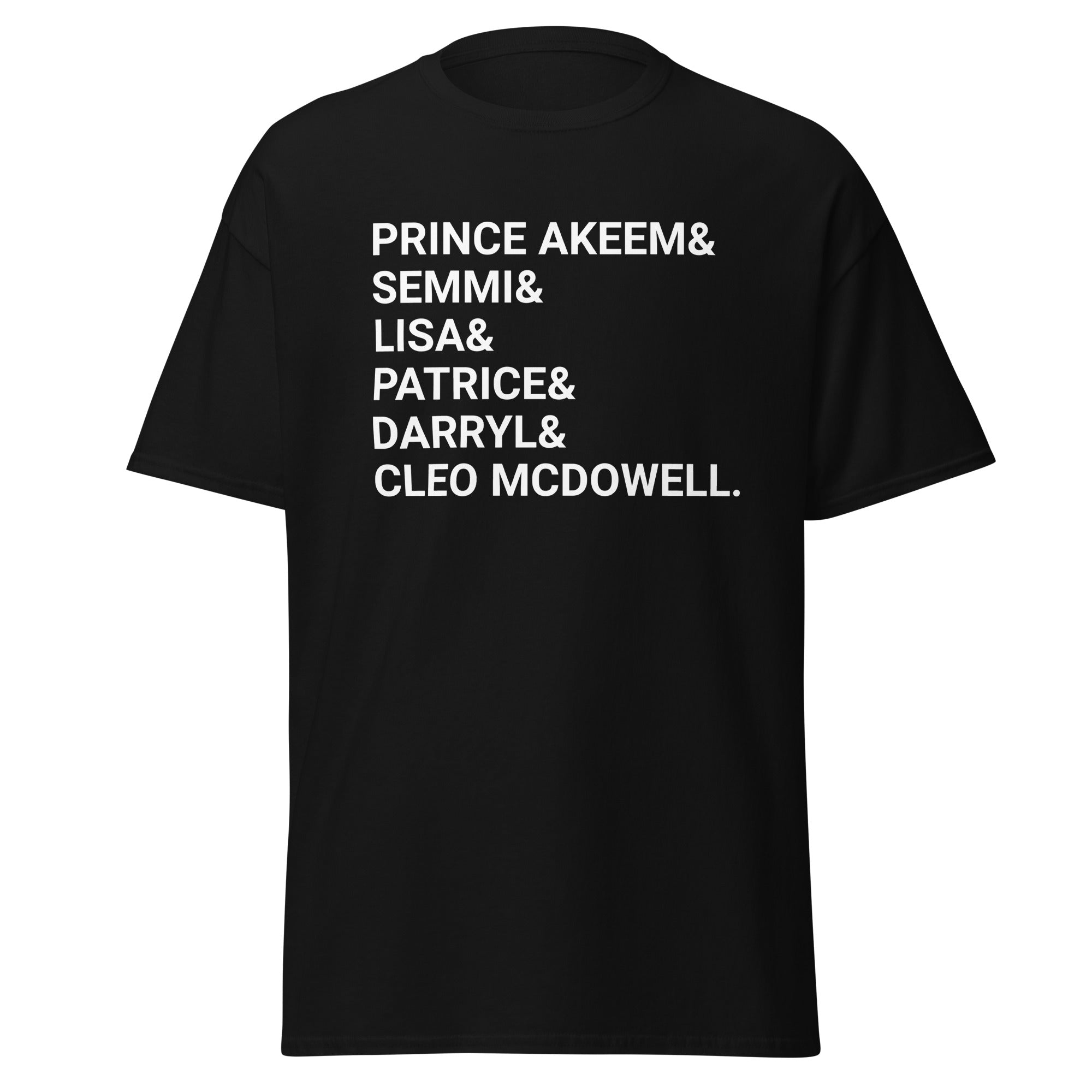 coming to america cast shirt
