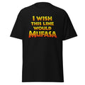 i wish this line would mufasa shirt
