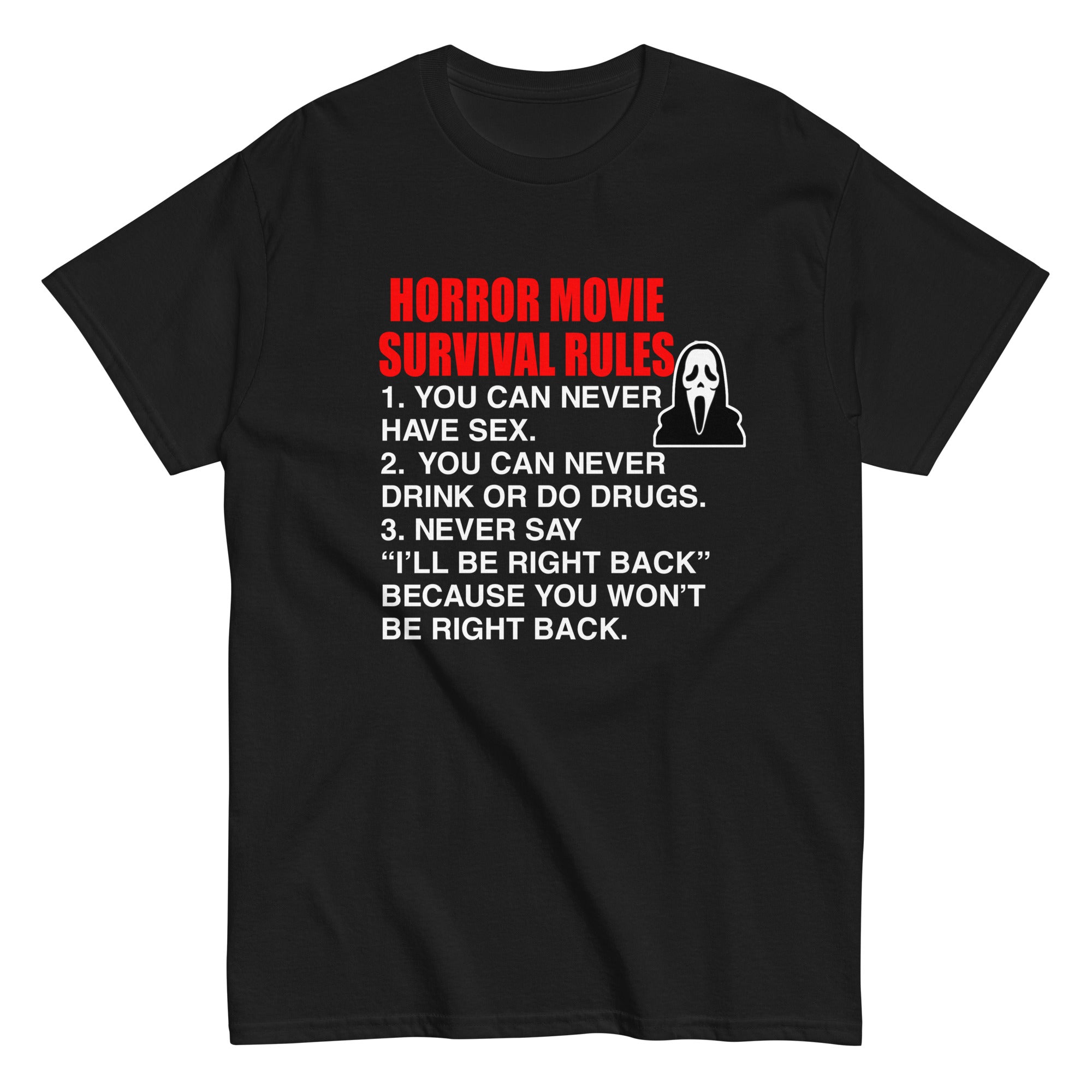 scream movie shirt