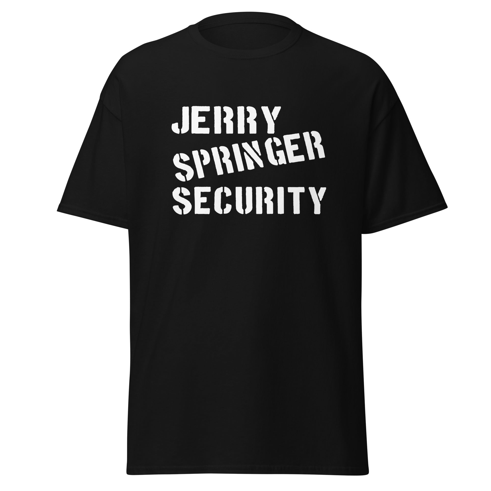 jerry springer security shirt