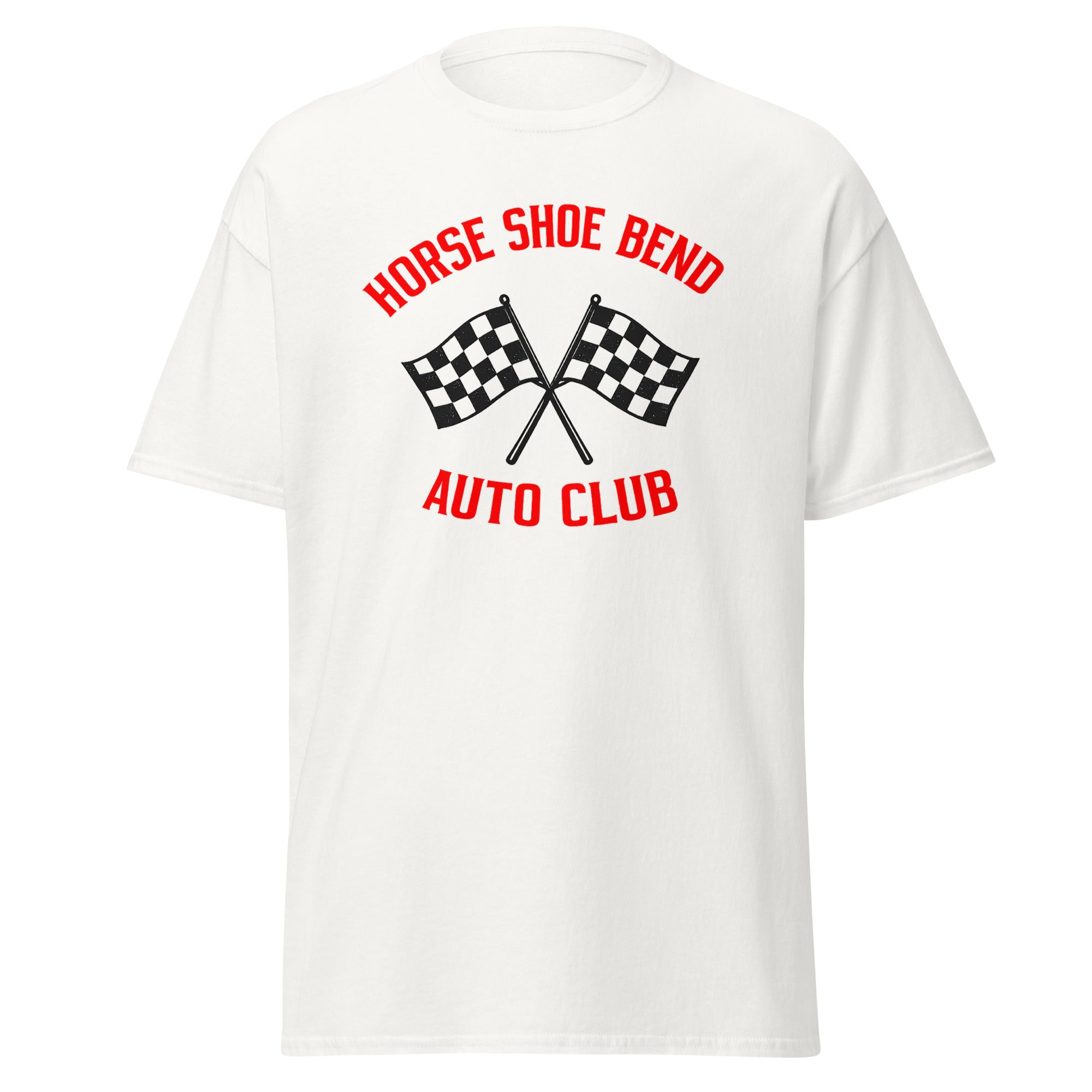 horse shoe bend auto club shirt