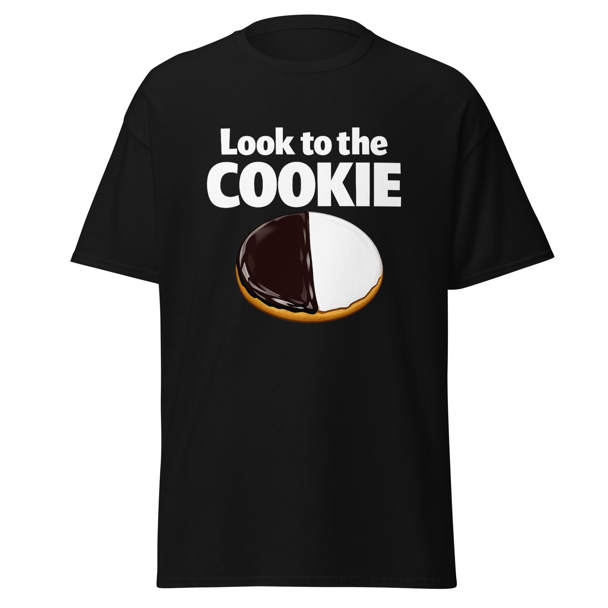 look to the cookie shirt